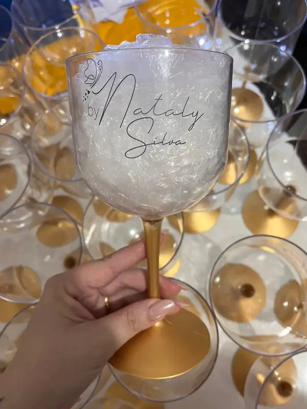 Taça Gin Cristal Degrade